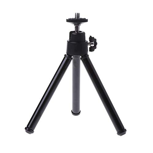 Universal Mini Portable Tripod Stand for Canon Nikon DSLR Cameras & Camcorders - Lightweight Travel Tripod Holder for Photography & Vlogging