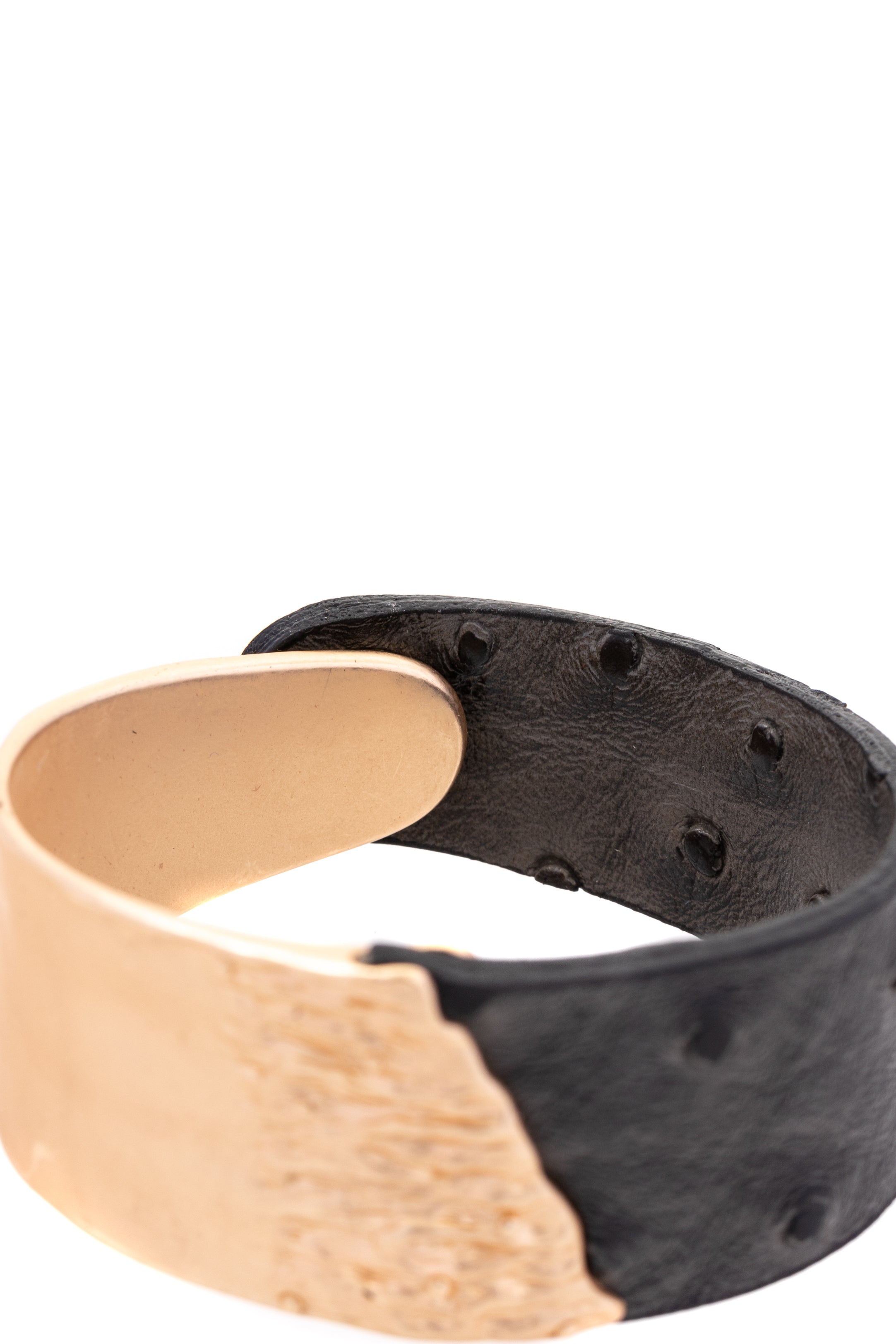 Wild Ways Stainless Steel Leather Bracelet for Men - Adjustable Biker Cuff with Engraved Design - Perfect for Motorcycle Riders & Outdoor Adventures