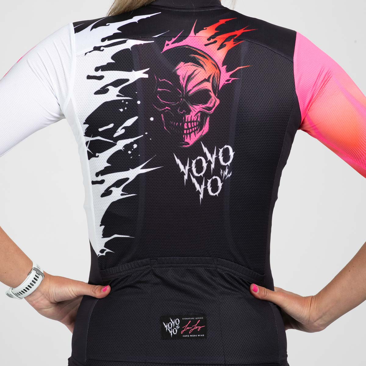 Women's High-Performance Cycling Aero Jersey - Breathable & Quick-Dry Bike Shirt for Road Racing & Training | Darkside Design | Perfect for Outdoor Cycling, Triathlons & Spin Classes