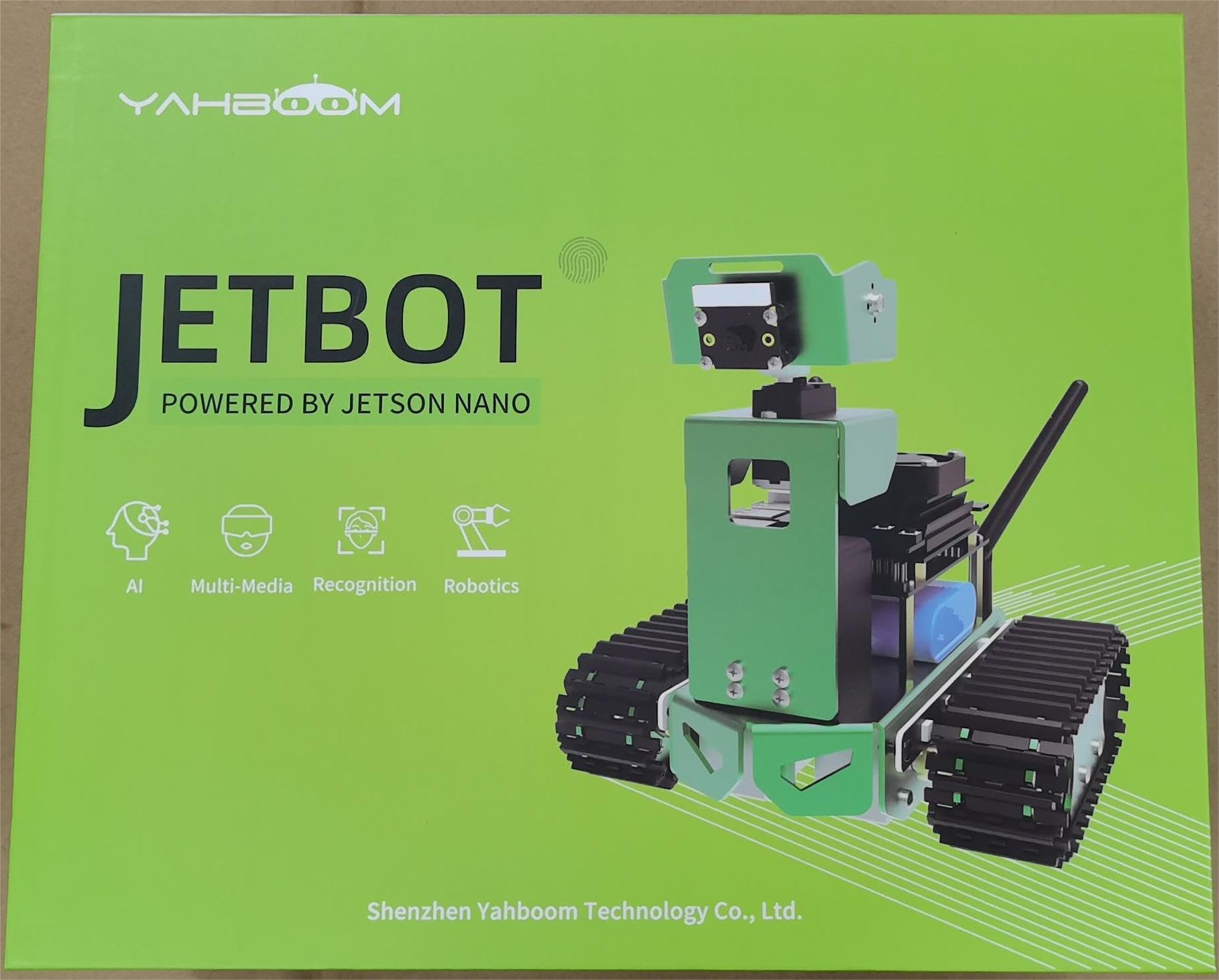 Yahboom Jetson Nano Robot Kit - AI Smart Robotic Car with 3DOF Camera, STEM Programmable Electronics for Adults | DIY Science Project, Autopilot Tank Chassis (Jetbot Without Jetson Nano) | Perfect for AI Learning, Robotics Education & STEM Projects