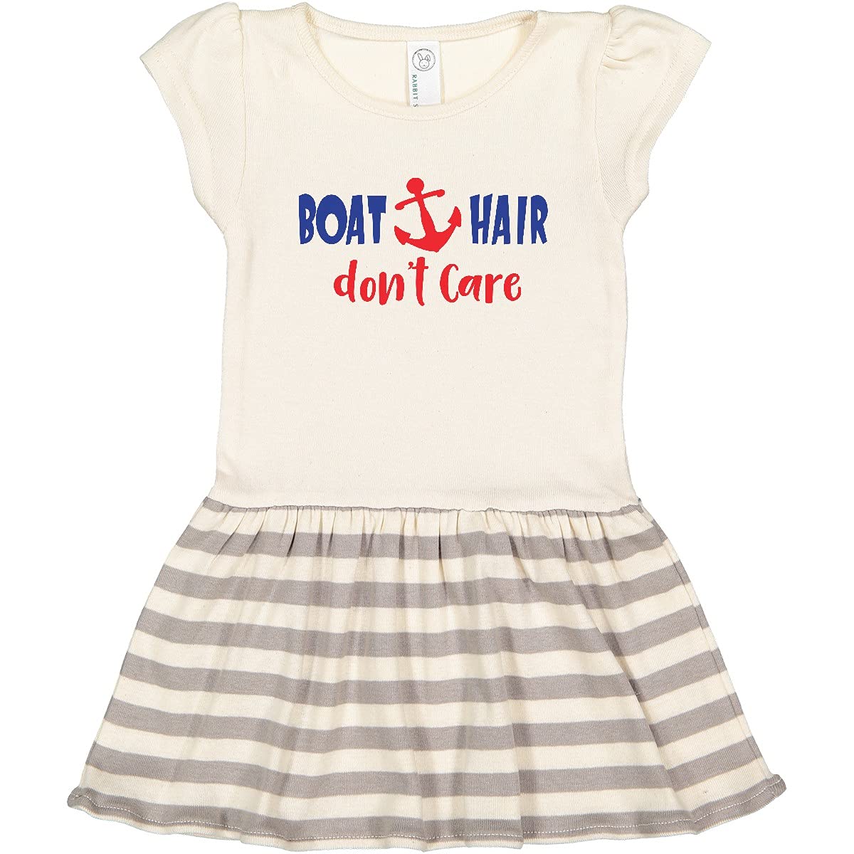 Inktastic Boat Anchor Sailor Toddler Dress for Sailing & Beach Fun