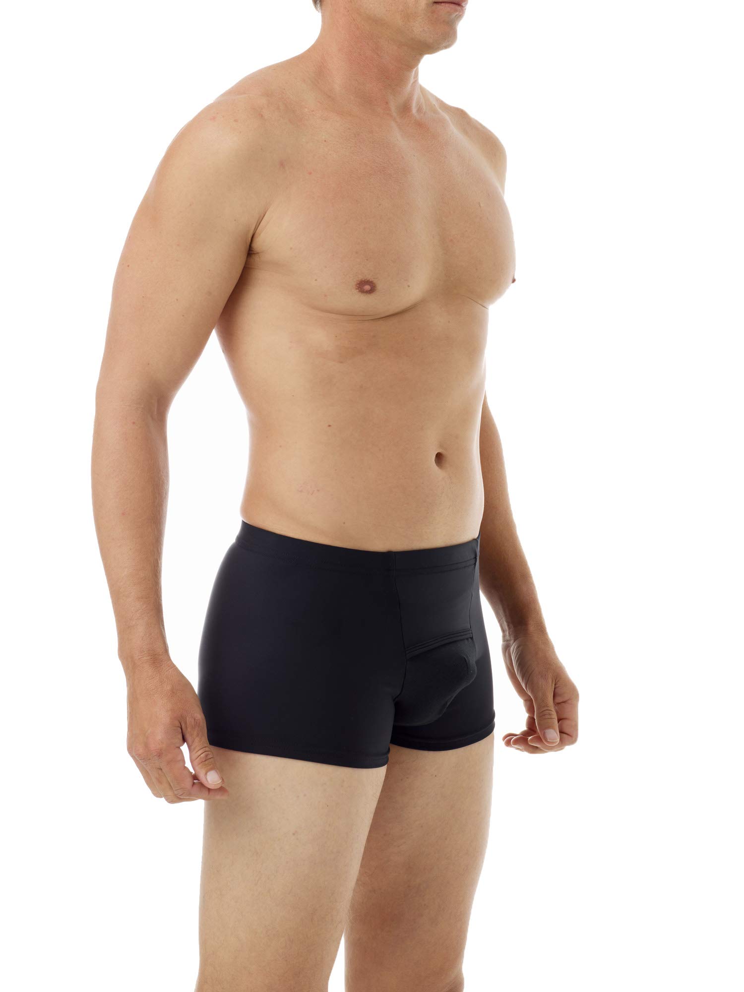 Underworks Microfiber Light Compression Boxer Briefs for Men - Hernia Prevention Underwear, Comfortable & Breathable - Ideal for Post-Surgery Recovery, Workout & Daily Wear