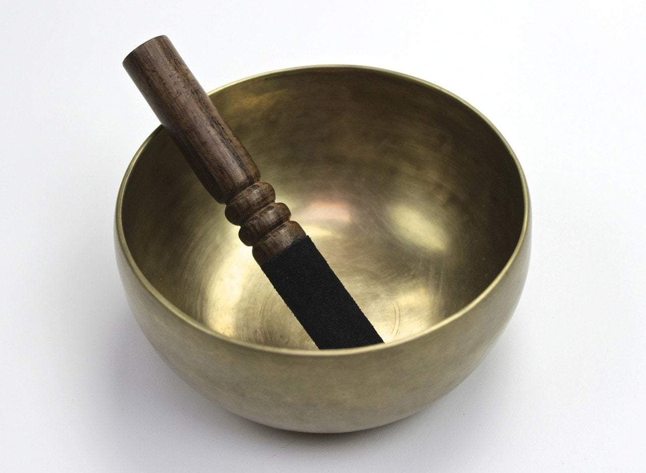 6.5 Inch Root Chakra Singing Bowl - 263Hz Healing Sound Meditation Instrument for Yoga, Reiki & Chakra Balancing - Perfect for Stress Relief & Spiritual Practice