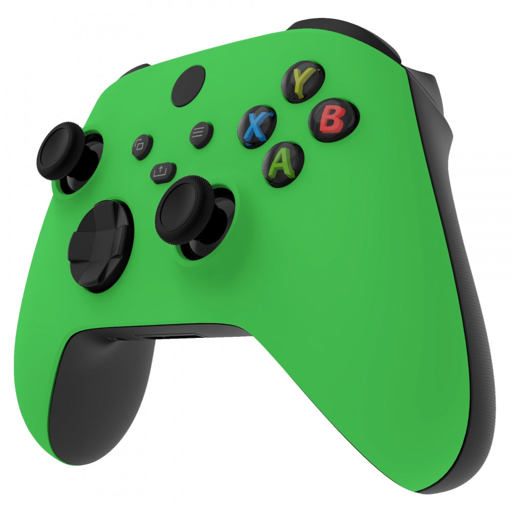 eXtremeRate Replacement Front Housing Shell for Xbox Series X & S Controller - Green | Custom Gaming Controller Cover | Perfect for Gaming Enthusiasts & DIY Modders