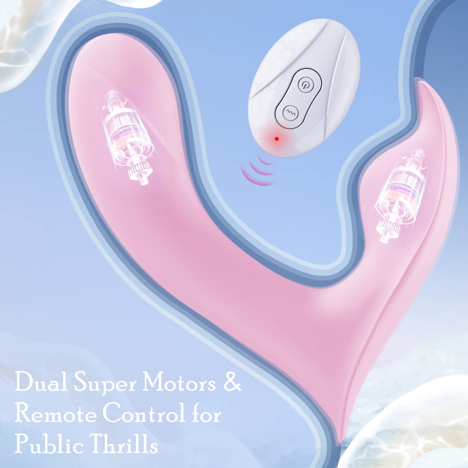 Premium G-Spot & Clitoral Stimulator Vibrator for Women - Wearable Adult Sex Toy with 10 Vibration Modes, Quiet Anal Dildo for Solo Play & Couples Intimacy - Perfect for Discreet Pleasure & Spicy Bedroom Adventures