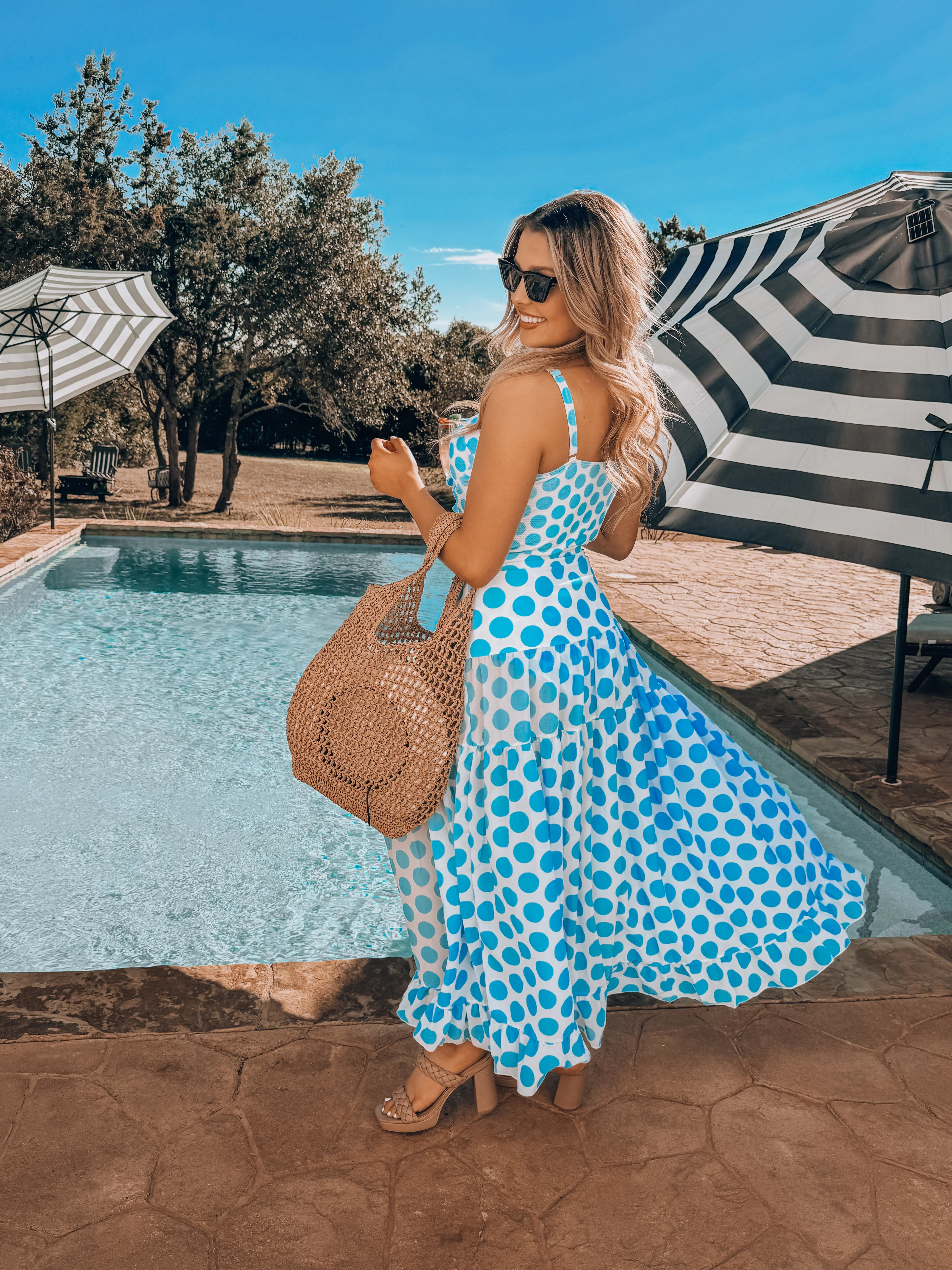 Dolce Vita Women's Swimwear Set - Trendy Bikini & Cover Up for Beach, Pool & Vacation | Preorder Now