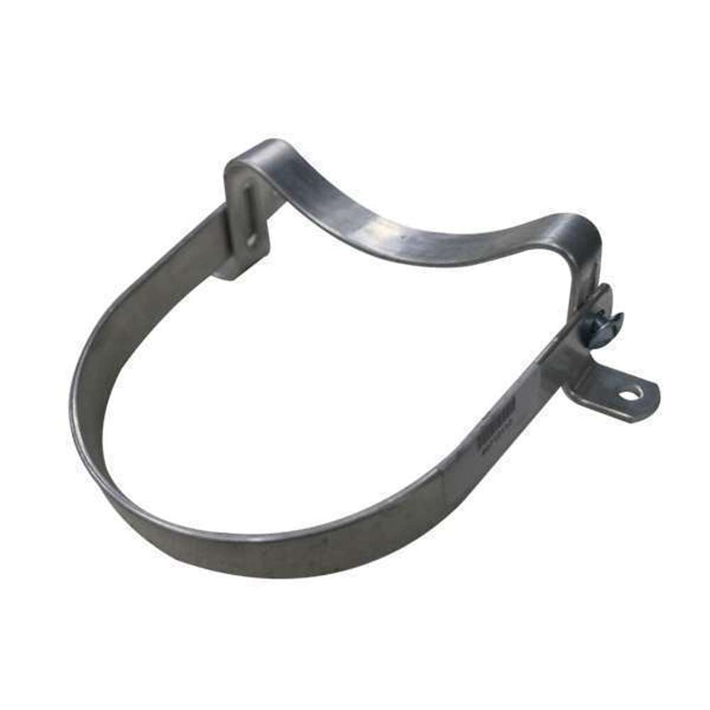 100mm Aluminum Pipe Clip - Heavy Duty Metal Clamp for Plumbing, HVAC & DIY Projects - Secure Pipes & Tubes for Home, Garage & Industrial Use