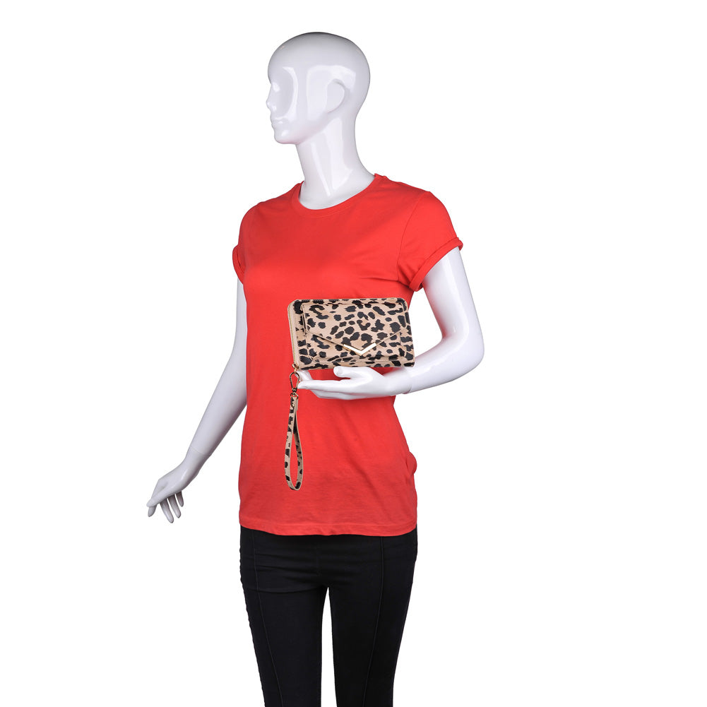 Tessi Leopard Print Wallet for Women - Stylish & Durable Leather Card Holder - Perfect for Everyday Use, Travel & Gift Giving