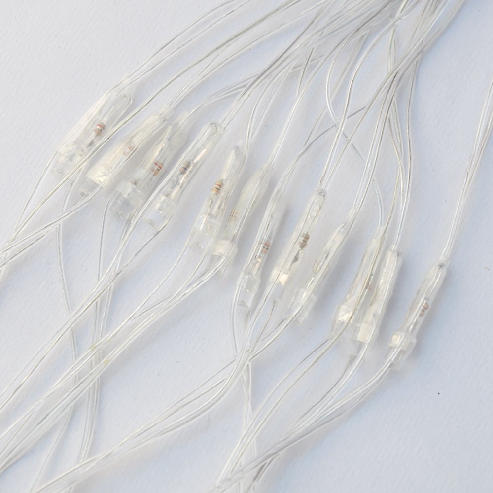 204 LED Blue Waterproof Outdoor Fairy Lights - 6.56x9.84ft Net Mesh String Lights with 8 Lighting Modes | Christmas Tree Decorations, Holiday Party Lights, Garden Wedding & Patio Decor