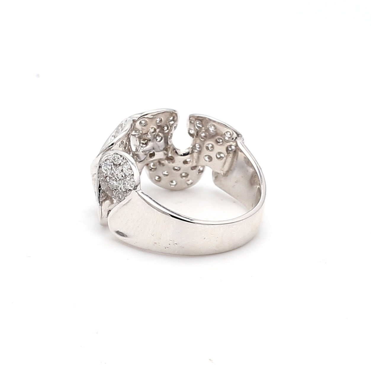 1.85 Carat Round Brilliant G VS2 Diamond Ring in 18K White Gold - Elegant Wedding Band & Anniversary Gift for Women
