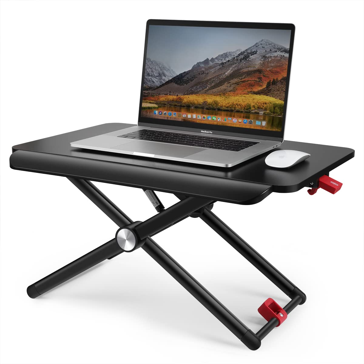 Adjustable Standing Desk Converter - 5 Height Laptop Workstation for Home & Office