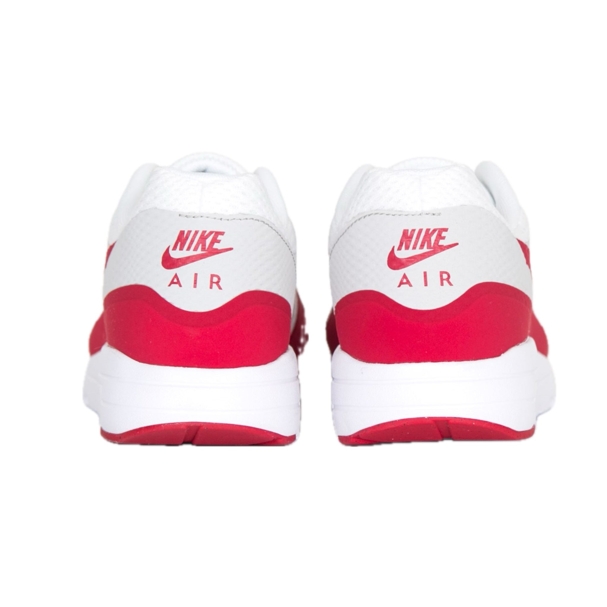 Nike Air Max 1 Varsity Red Ultra Essential Neutral Grey Running Shoes for Men - Lightweight Comfortable Sneakers for Jogging, Gym Workouts & Casual Wear