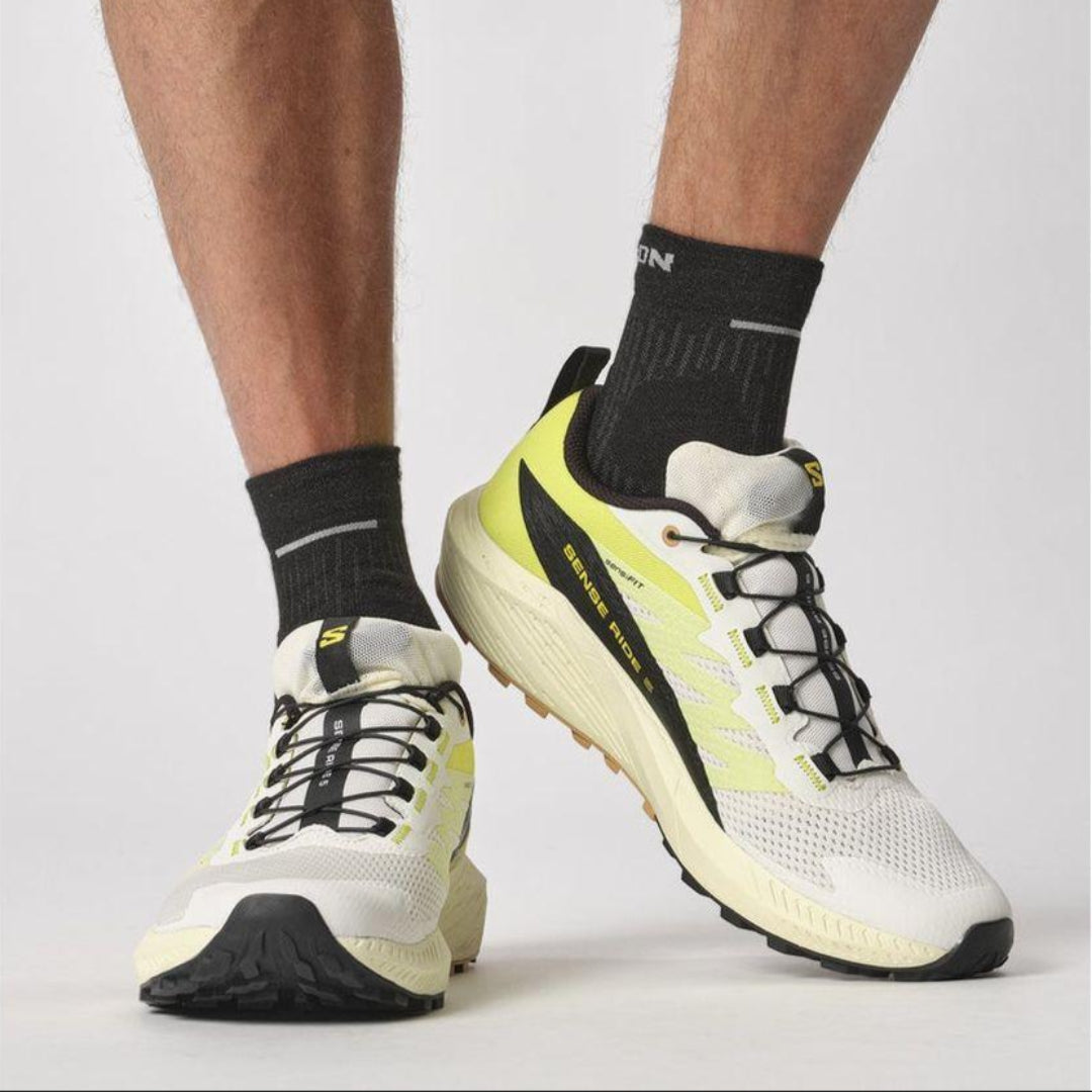 Salomon Men's Sense Ride 5 Trail Running Shoes - Lightweight & Durable for Hiking, Jogging & Outdoor Adventures (L47458400)