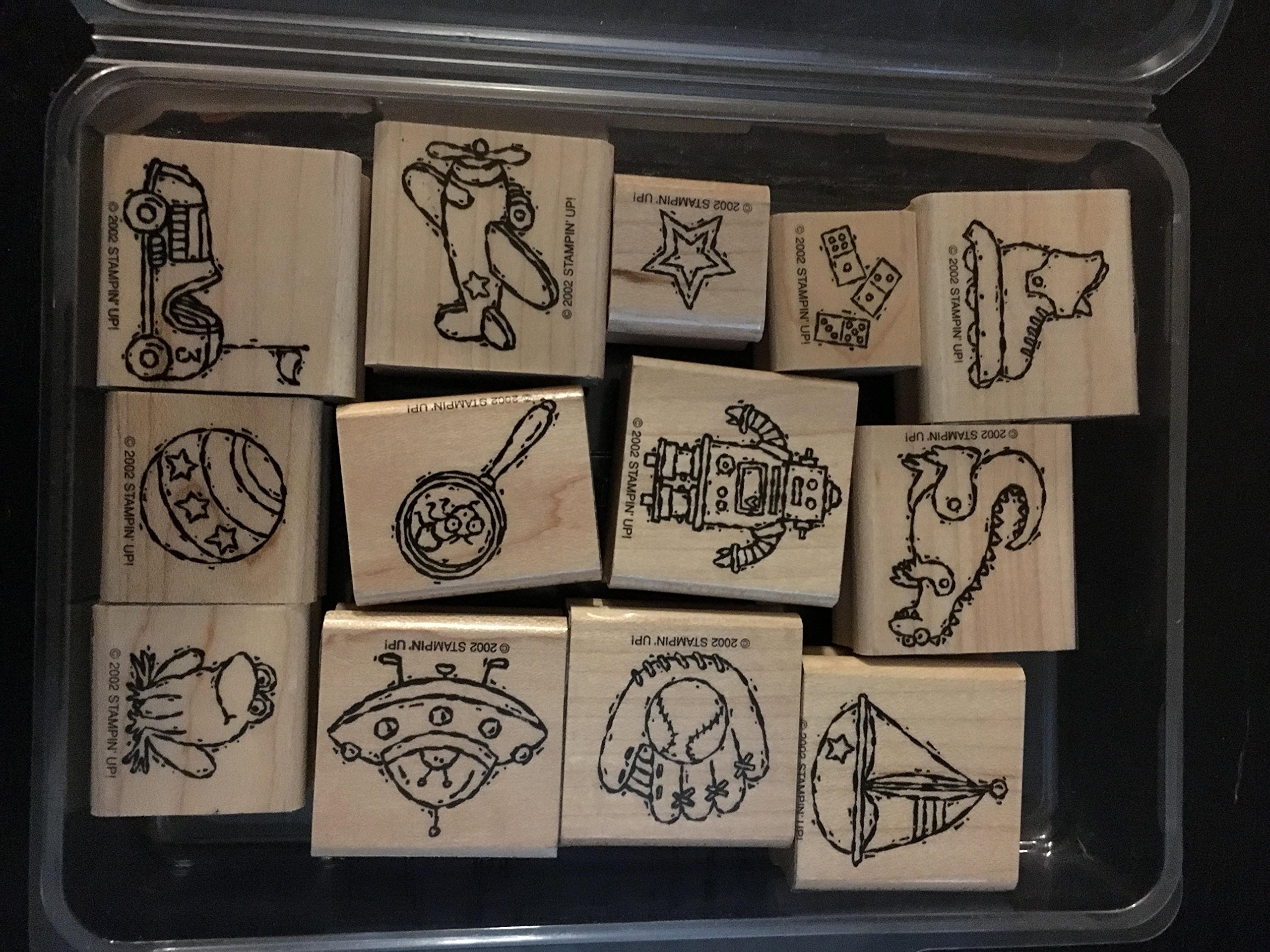 Stampin' Up! Toy Box Stamp Set for Card Making, Scrapbooking & DIY Crafts - Perfect for Greeting Cards, Invitations & Paper Projects