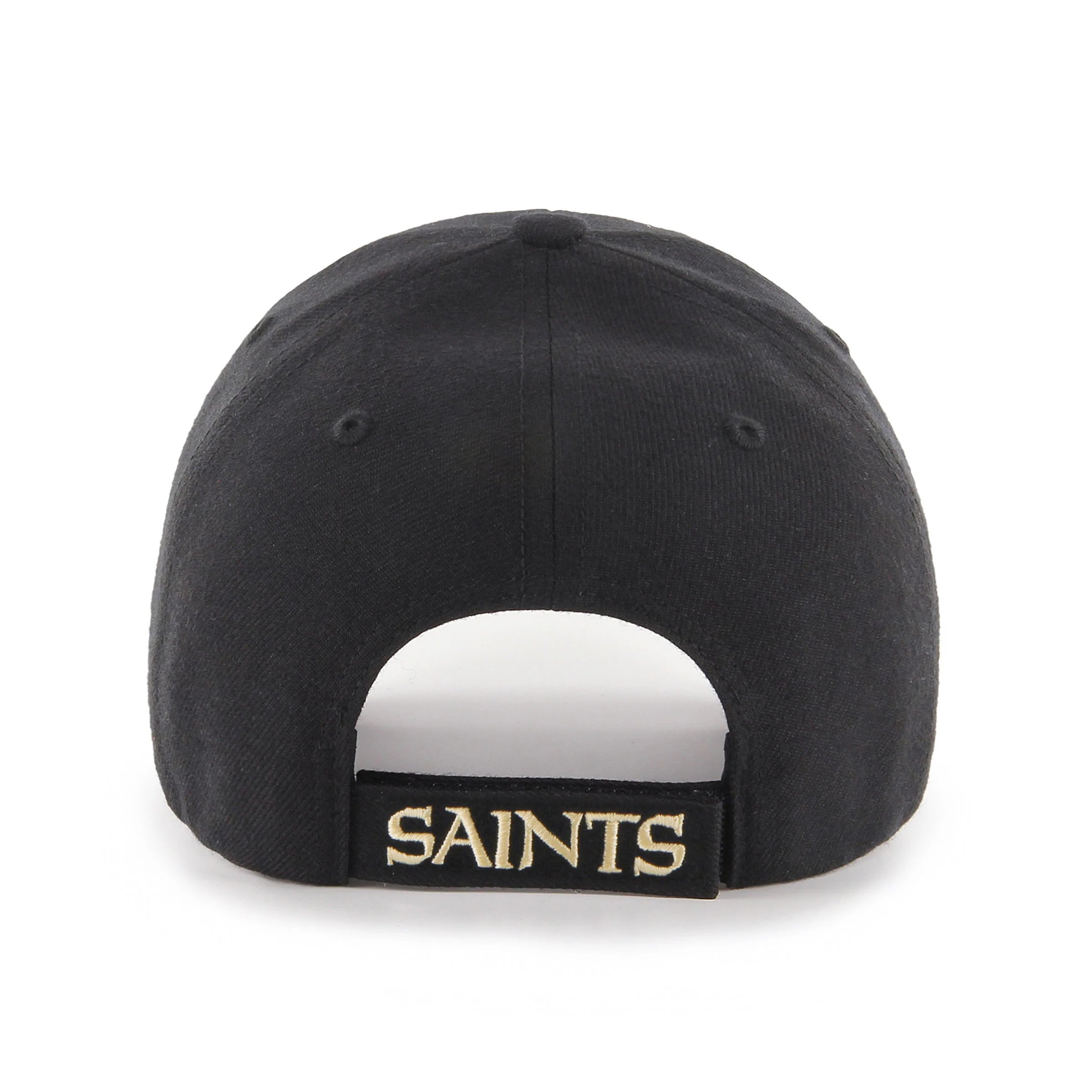 47 Brand New Orleans Saints MVP Adjustable Hat - Black & White - Perfect for Game Day, Tailgating & Saints Fan Gifts