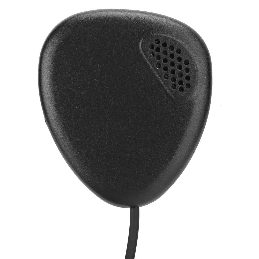 Motorcycle Helmet Headset - K Head Motorbike Bluetooth Intercom System with PTT Button & Noise-Canceling Mic for Two-Way Radio/Walkie Talkie Communication - Perfect for Group Riding, Road Trips & Adventure Tours