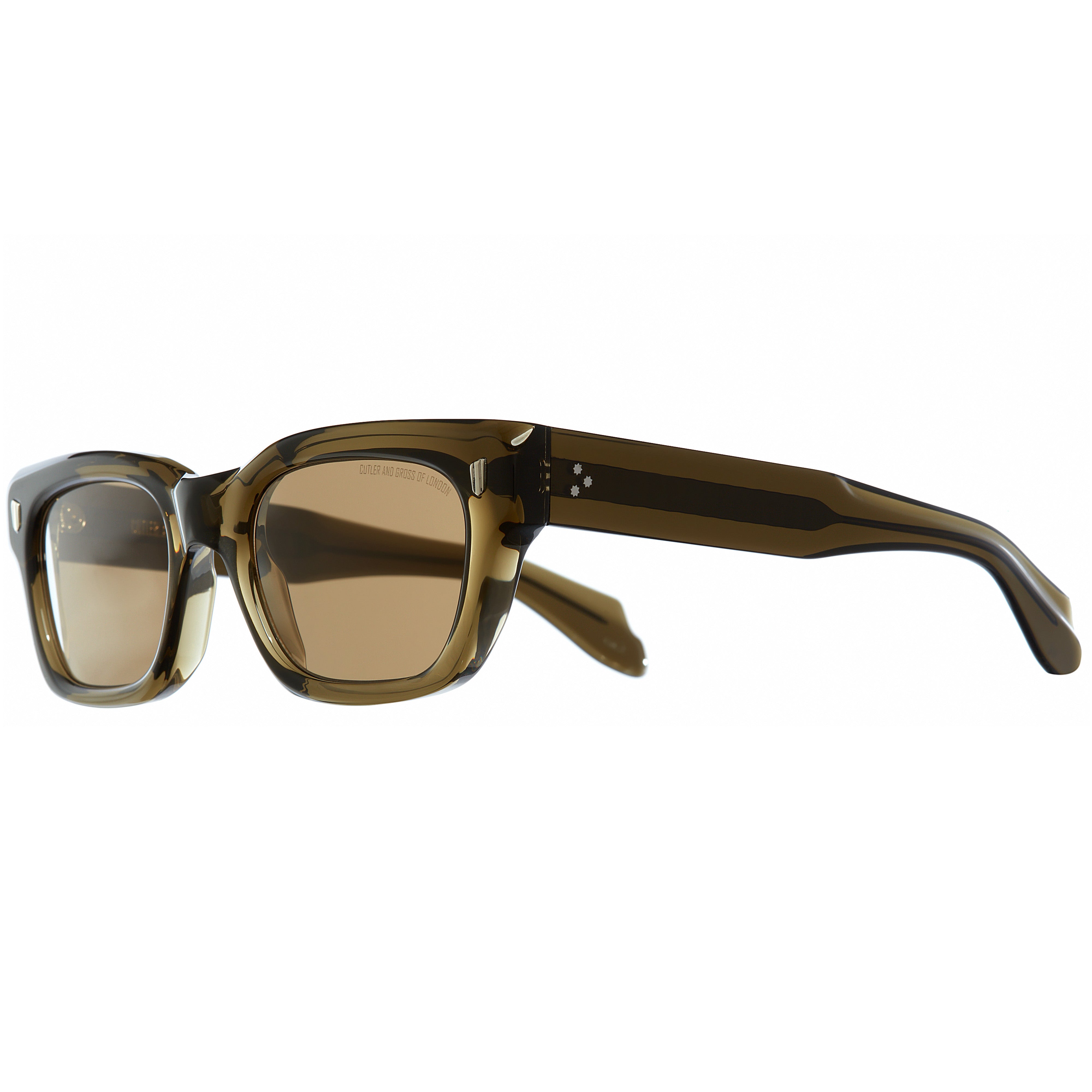 Cutler and Gross 1391 03 5321 Polarized Sunglasses for Women & Men - UV Protection, Classic Aviator Style, Perfect for Driving, Beach & Outdoor Activities