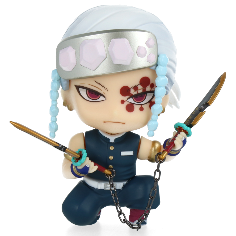 Demon Slayer Kimetsu no Yaiba Tengen Uzui Nendoroid Action Figure - Anime Collectible for Fans, Home Display & Gift Giving