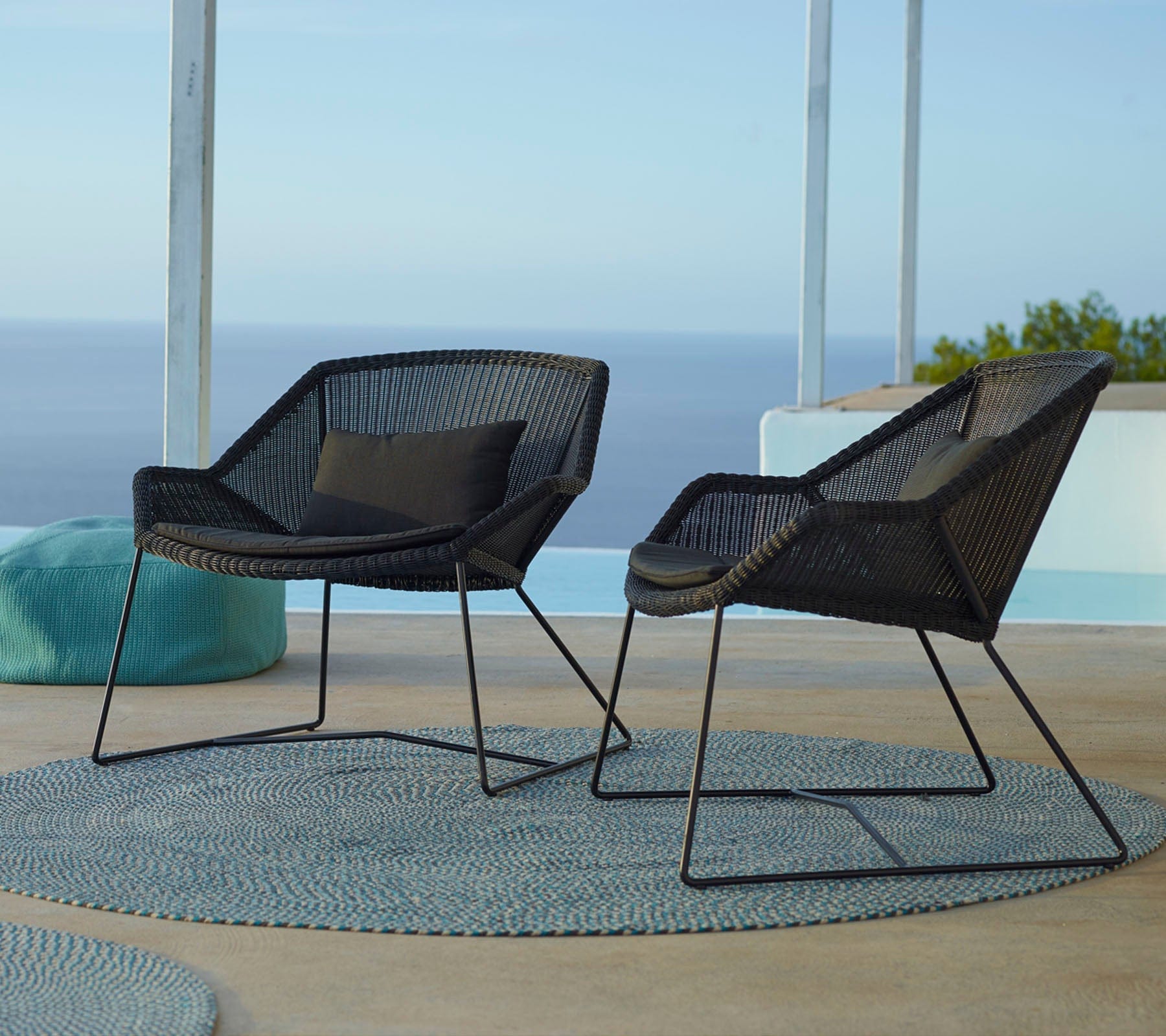 Breeze Outdoor Lounge Chair - Lightweight & Weather-Resistant Patio Furniture for Poolside, Garden, and Backyard Relaxation