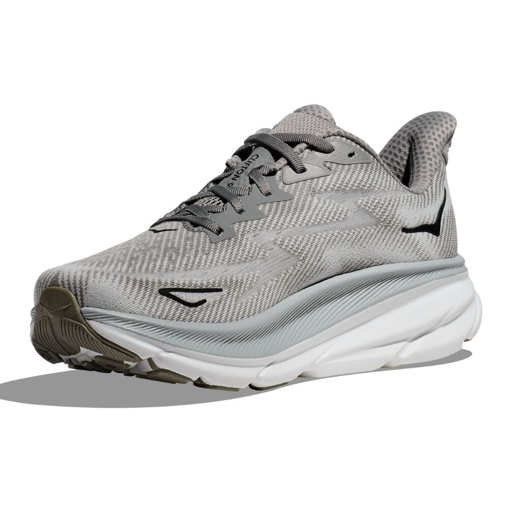 Hoka Men's Clifton 9 Wide Running Shoes - Lightweight Cushioned Sneakers for Road & Trail | Perfect for Jogging, Gym Workouts & Daily Walking