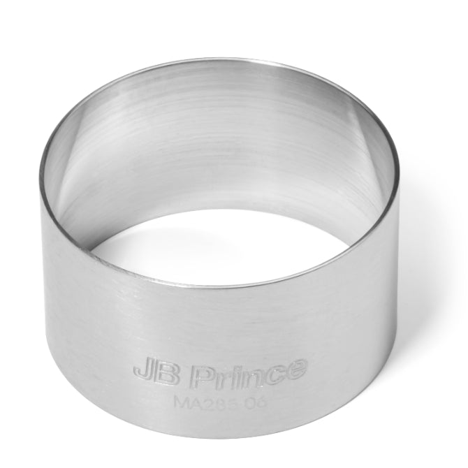 JB Prince Premium Seamless Stainless Steel Ring - 1.38 Inch Height - Durable & Hypoallergenic Jewelry for Men & Women - Perfect for Weddings, Anniversaries & Everyday Wear