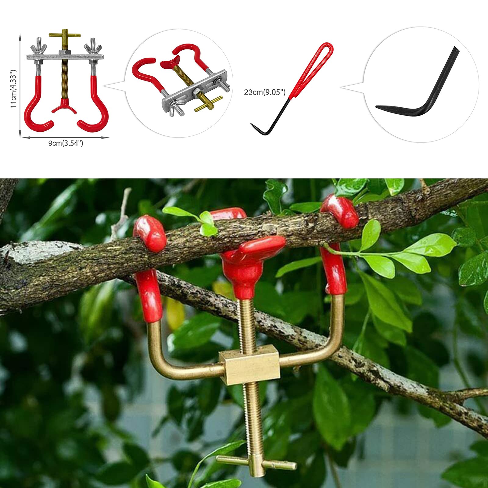 Voilamart 14-Piece Bonsai Tools Kit with Carrying Case - Carbon Steel Scissors, Cutter & Shear Set for Gardening, Pruning & Plant Care - Perfect for Bonsai Enthusiasts, Gardeners & DIY Landscaping Projects