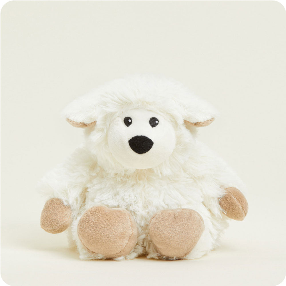 Cozy Sheep Warmies Junior - Soft & Adorable Microwaveable Heating Plush for Kids - Perfect for Bedtime, Relaxation & Comfort