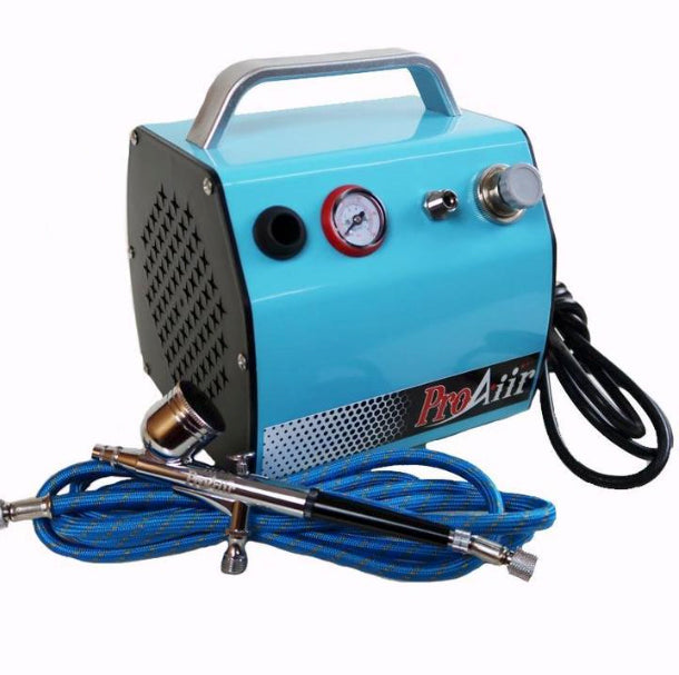 Mini Airbrush Compressor - Portable & Quiet for Nail Art, Tattoo, Model Painting & DIY Crafts | Perfect for Home & Professional Use