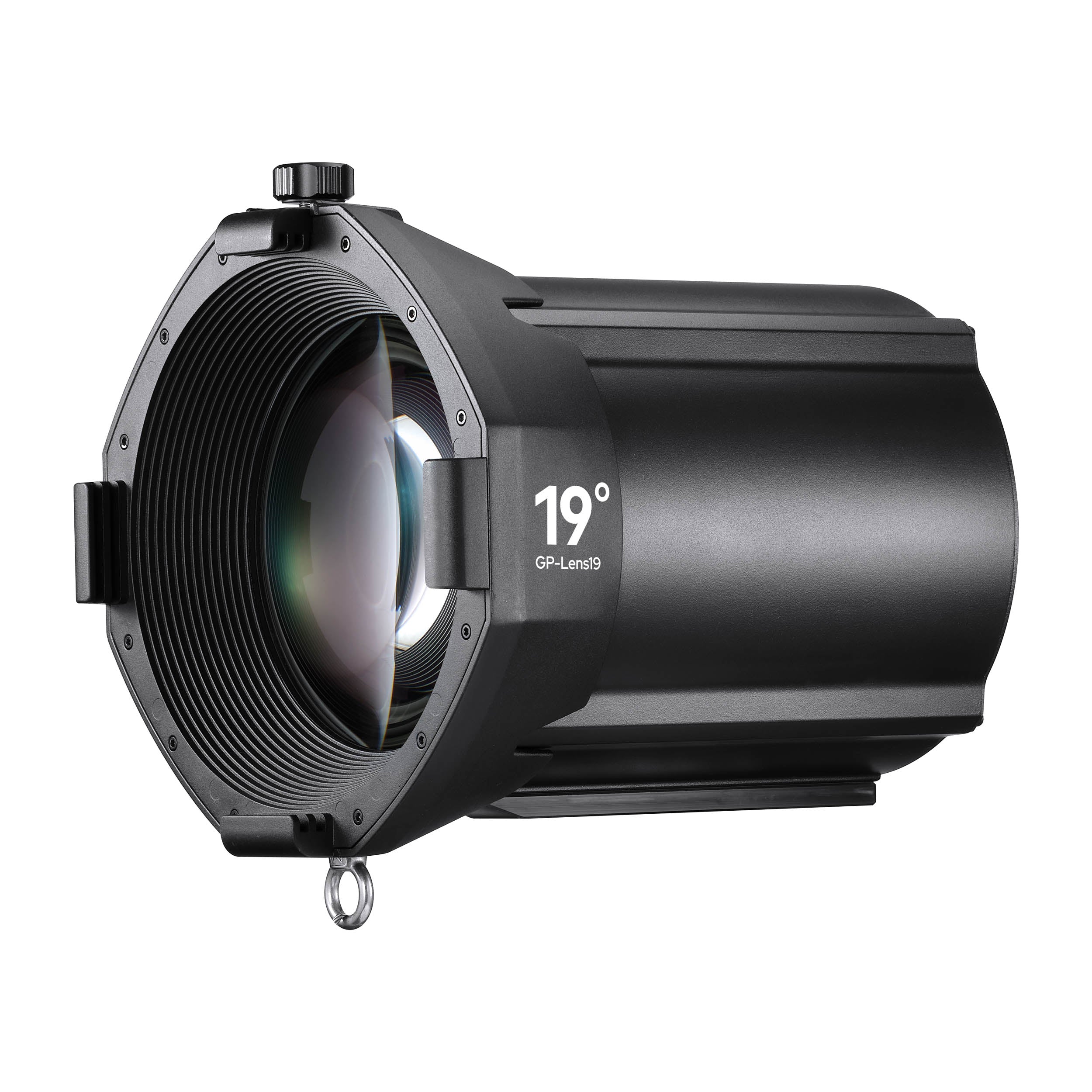 Godox KNOWLED GP Series 19° Cinematic Interchangeable Lens for Projector - Wide Angle Optics for Home Theater & Professional Studio Lighting