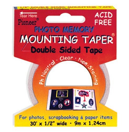 Pioneer MMT9 Photo Memory Mounting Taper - Secure Photo Display Solution for Scrapbooking, Wall Decor & Picture Framing