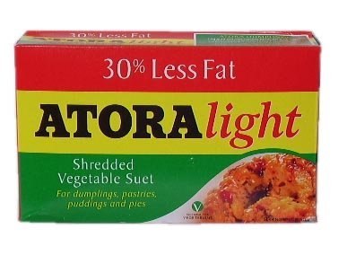 Atora Light Shredded Vegetable Suet 200g (7.05oz) - Premium Baking Fat for Puddings, Pastries & Dumplings - Perfect for Christmas, Thanksgiving & Holiday Cooking