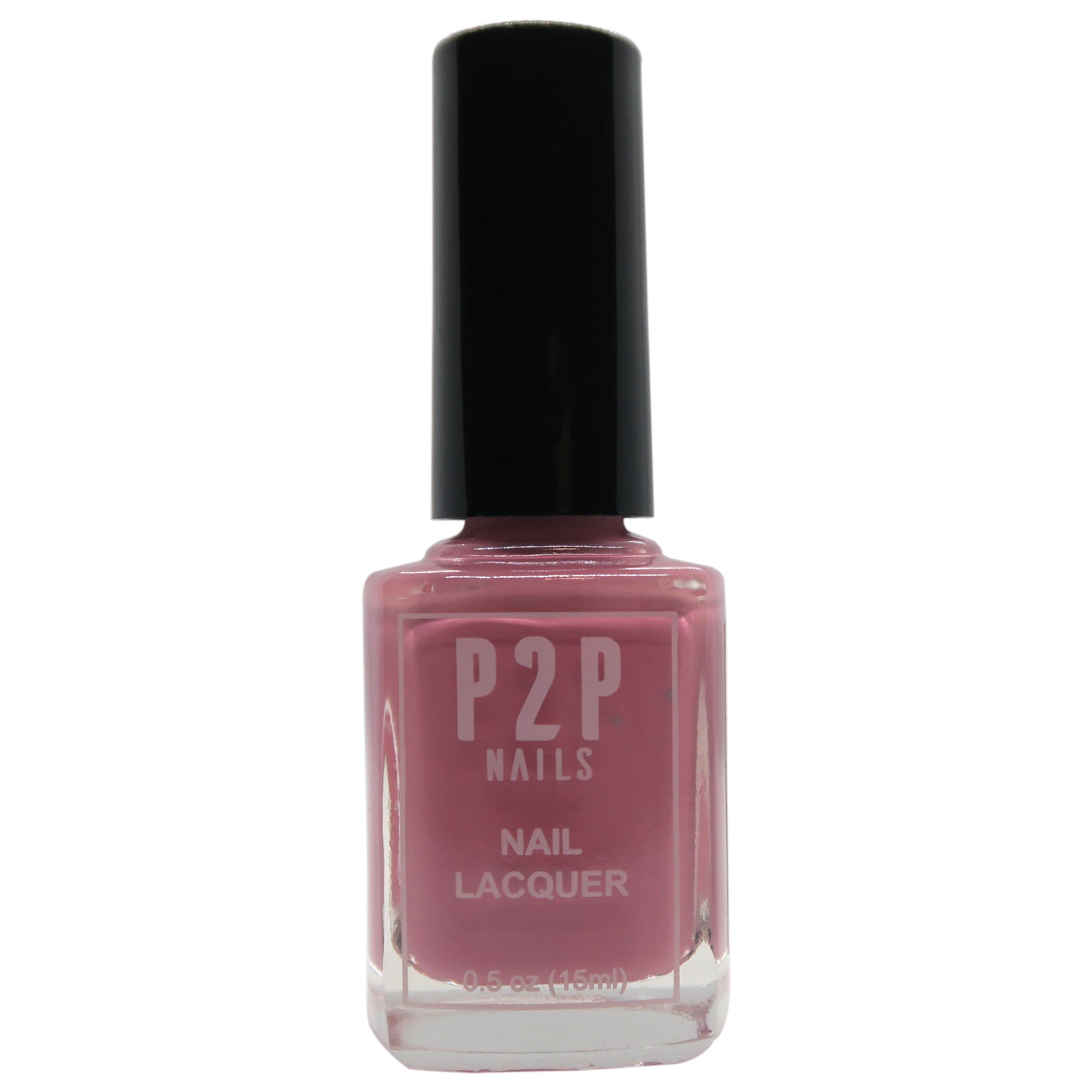 Purple Nail Polish - Long Lasting All Season Salon Quality Nail Lacquer with Natural Shine (Watermelon High) - Perfect for Manicures, Pedicures & Nail Art Designs