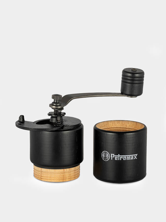 Premium Petromax Hand Coffee Grinder - Manual Burr Mill for Fresh Ground Coffee Beans - Perfect for Camping, Travel & Home Brewing