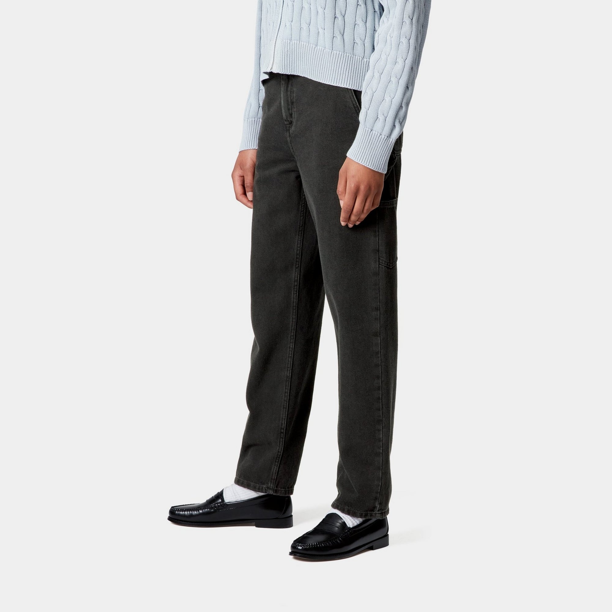 Pierce Pant Denim | Black Stone Washed Jeans for Men & Women | Perfect for Casual Wear, Outings & Everyday Comfort