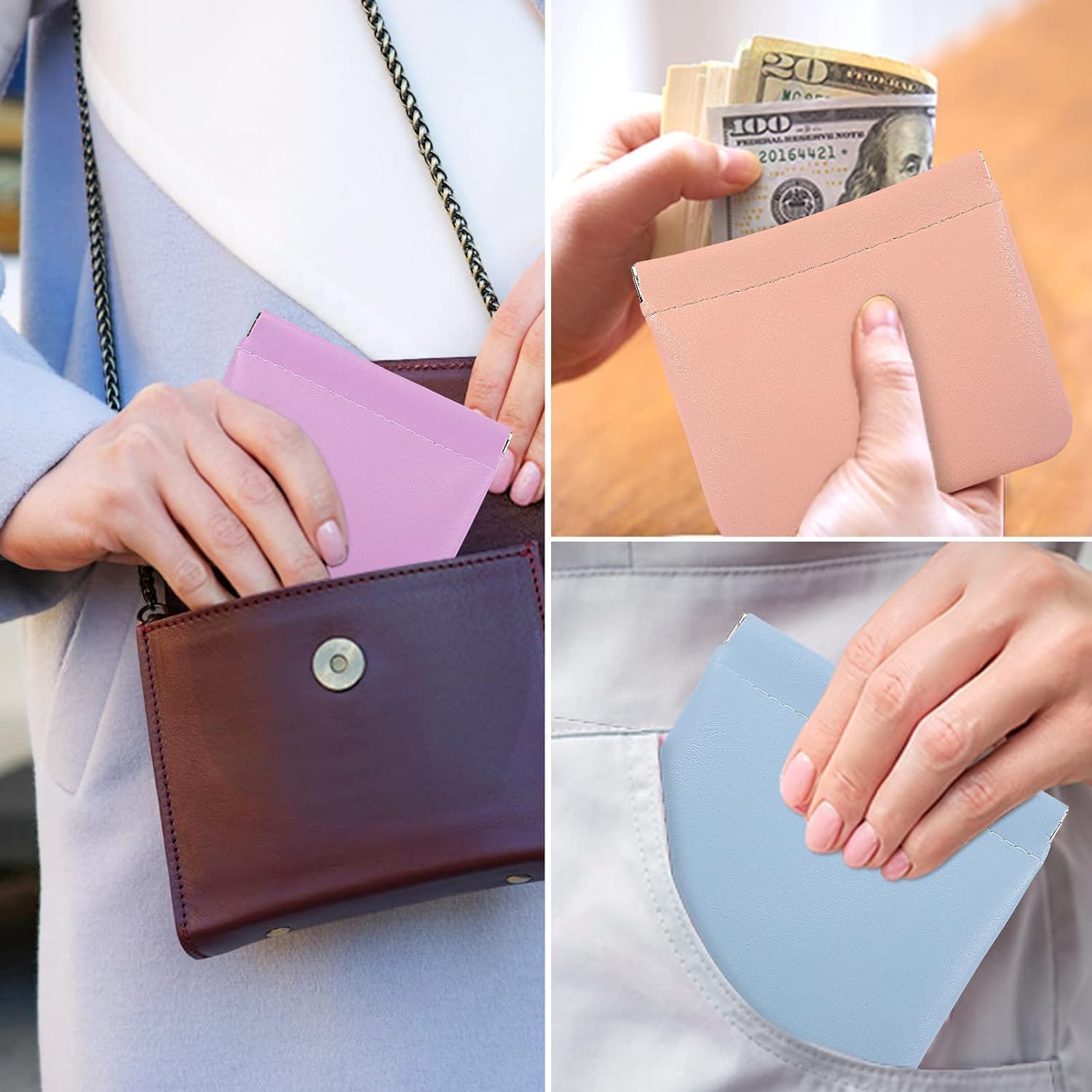 Mini Travel Makeup Bag - Waterproof Cosmetic Pouch for Women, Jewelry & Accessories - Perfect for Travel & Daily Use