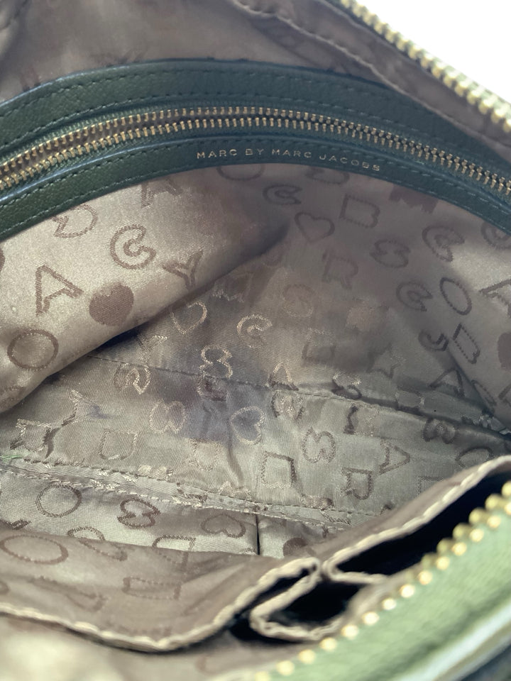 Marc by Marc Jacobs Genuine Leather & Suede Crossbody Bag - Stylish & Durable for Women, Perfect for Work, Travel & Everyday Use