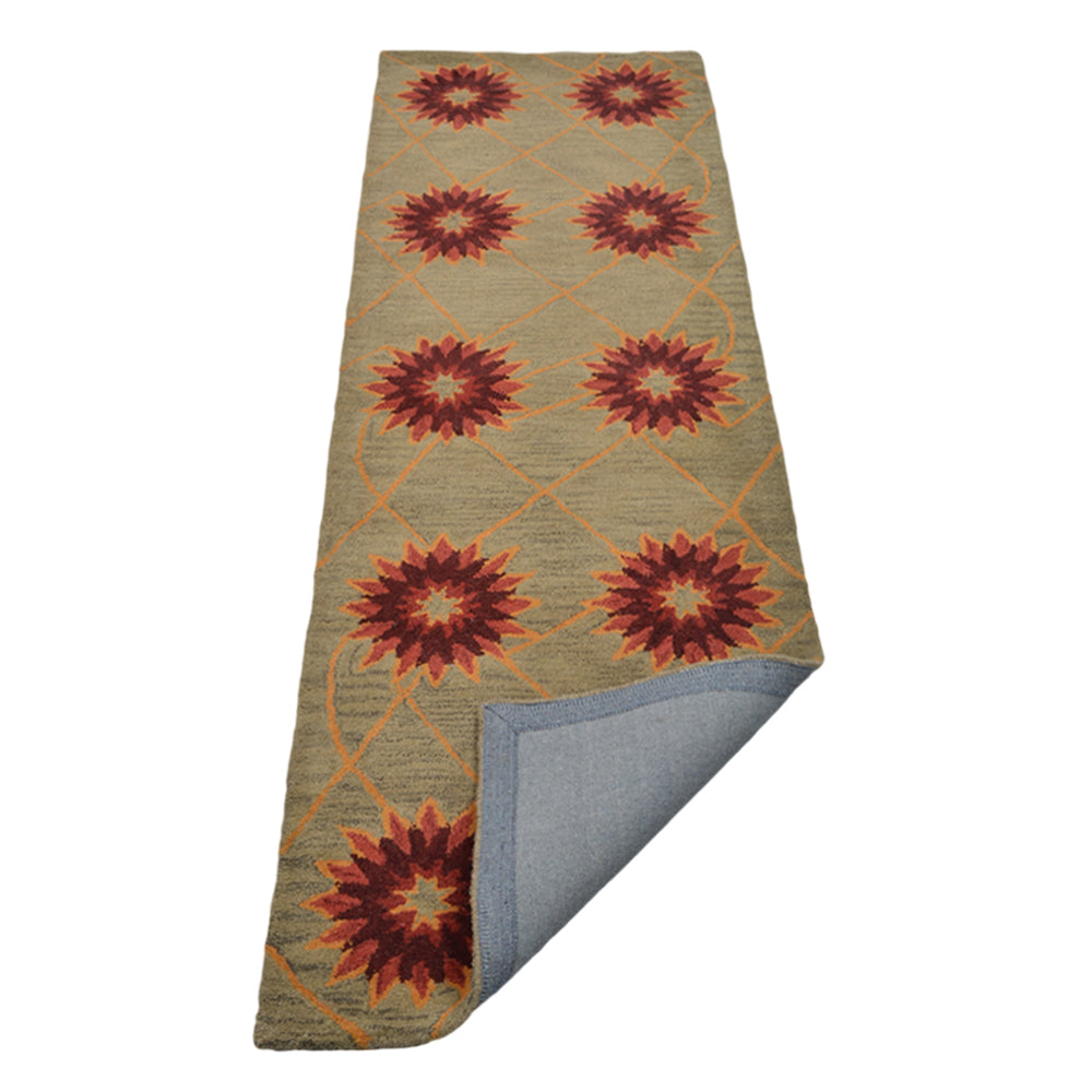 Freesia Hand Tufted Rug - Soft Bohemian Area Rug for Living Room, Bedroom & Nursery - Non-Slip Home Decor Carpet