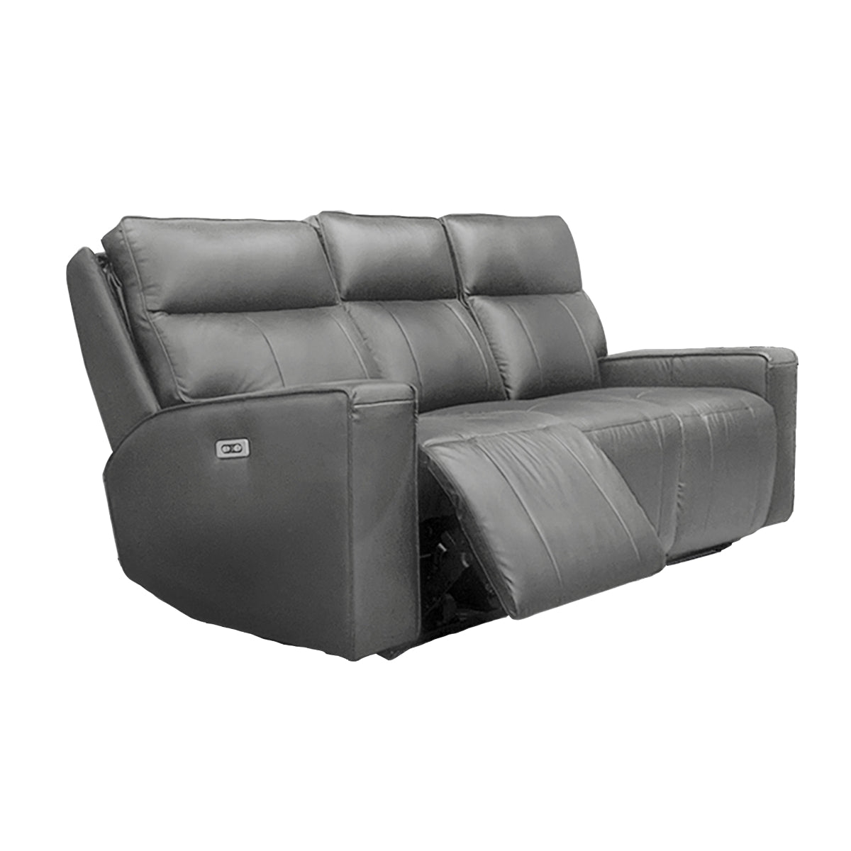 Chadwick Power Reclining Sofa Set - 3-Piece Recliner Living Room Furniture with USB Charging & Cup Holders - Perfect for Home Theater, Family Room & Relaxation