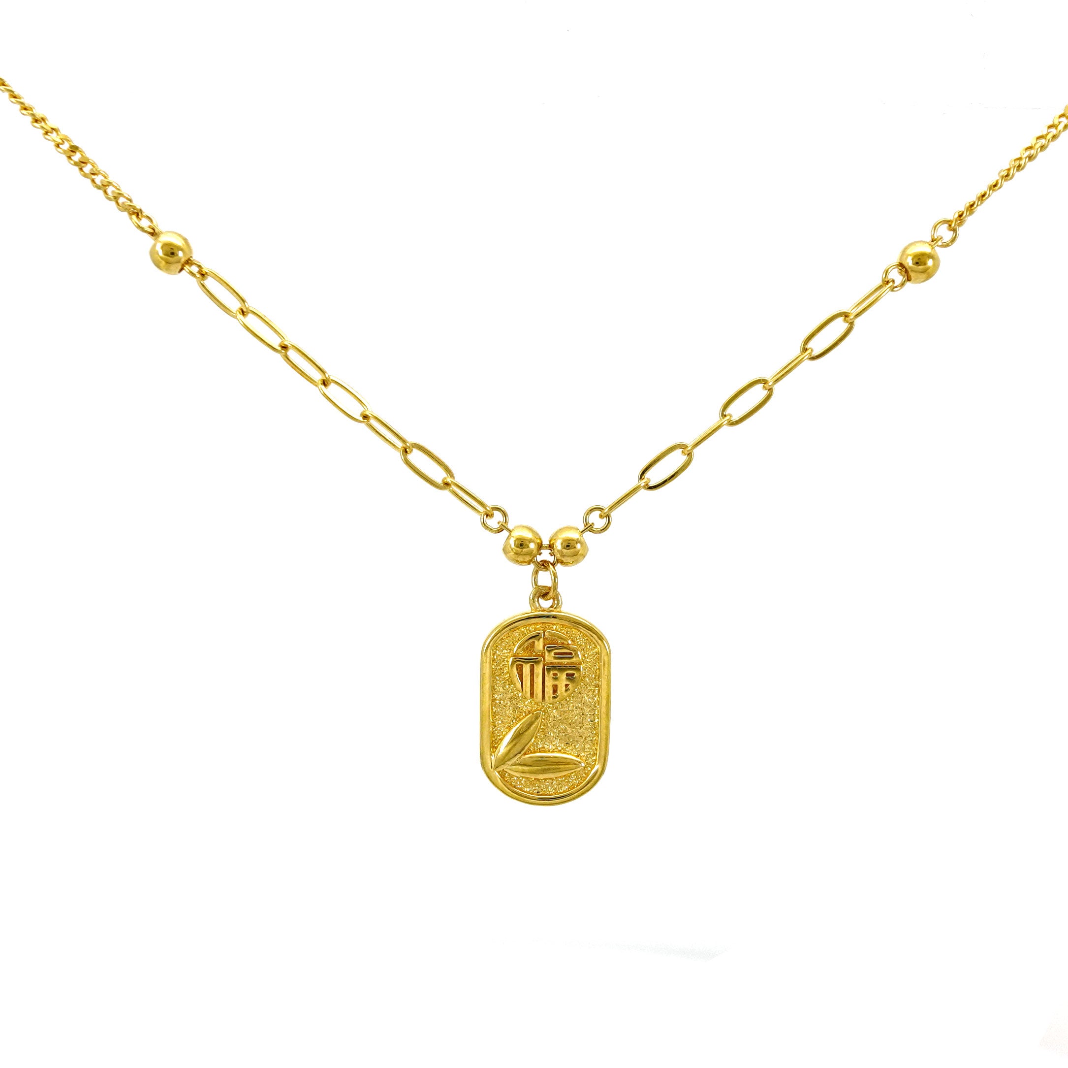 24K Gold Necklace for Women - Elegant Real Gold Pendant Chain Jewelry Gift for Her - Perfect for Weddings, Anniversaries & Special Occasions