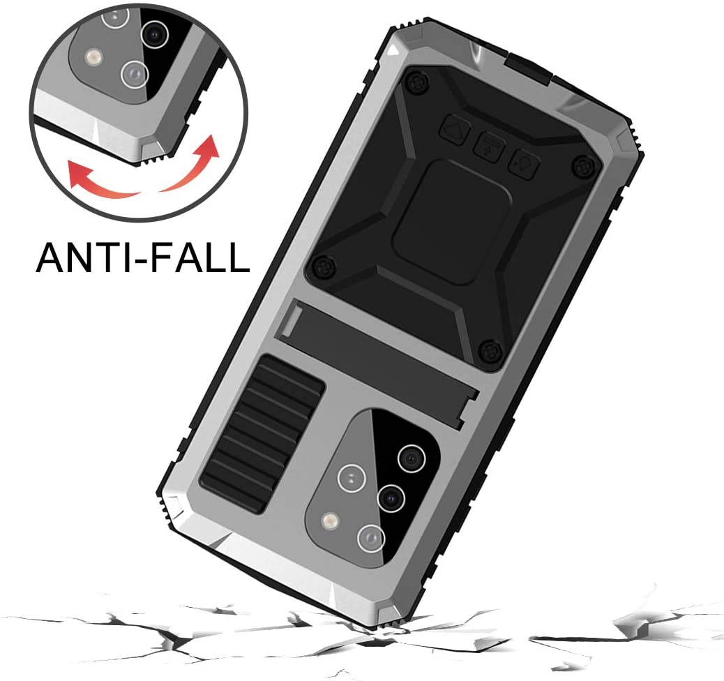 Samsung Galaxy S20 Plus Aluminum Gorilla Glass Case - Durable Protection for Everyday Use, Travel & Outdoor Activities