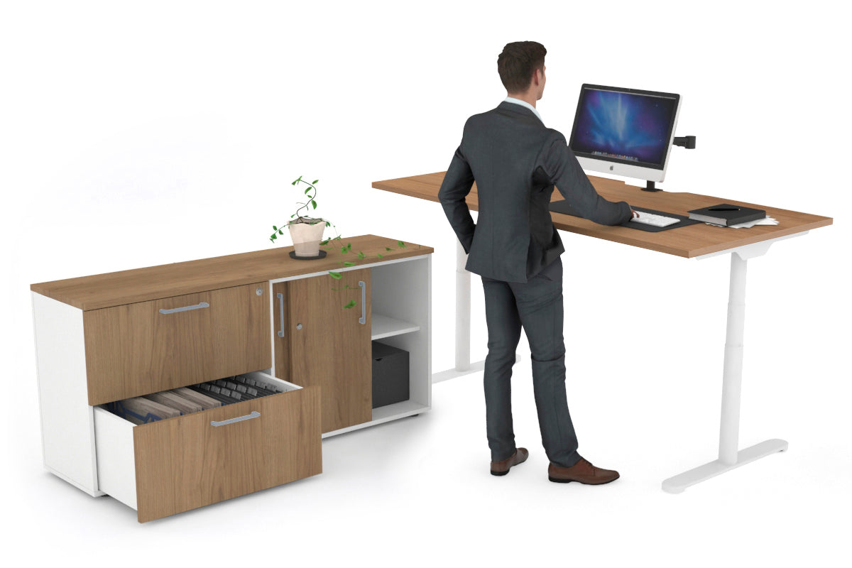 Premium Height Adjustable Standing Desk - 63