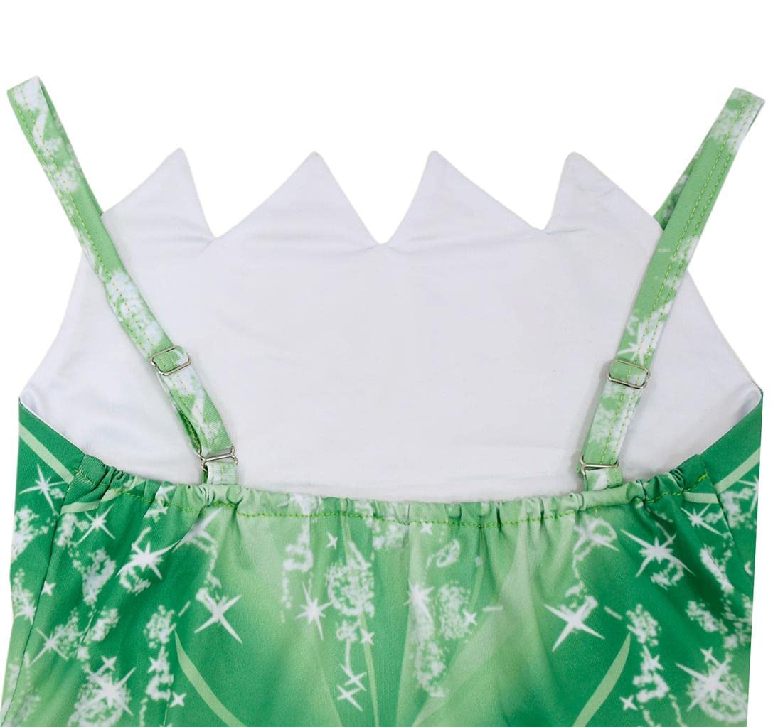 Cute Daisy Frog Princess Costume for Toddler Girls - Halloween, Birthday Party Dress Up Outfit - Perfect for Fairy Tale Play & Photo Shoots