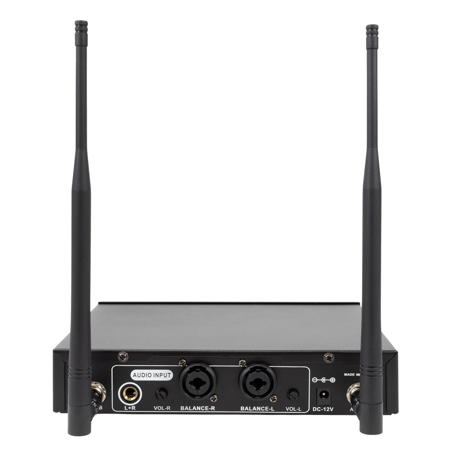 Blastking MHU IE2 Dual UHF Wireless In-Ear Monitor System - Professional Wireless IEM for Musicians, Performers & DJs - Crystal Clear Sound for Live Shows & Studio Recording