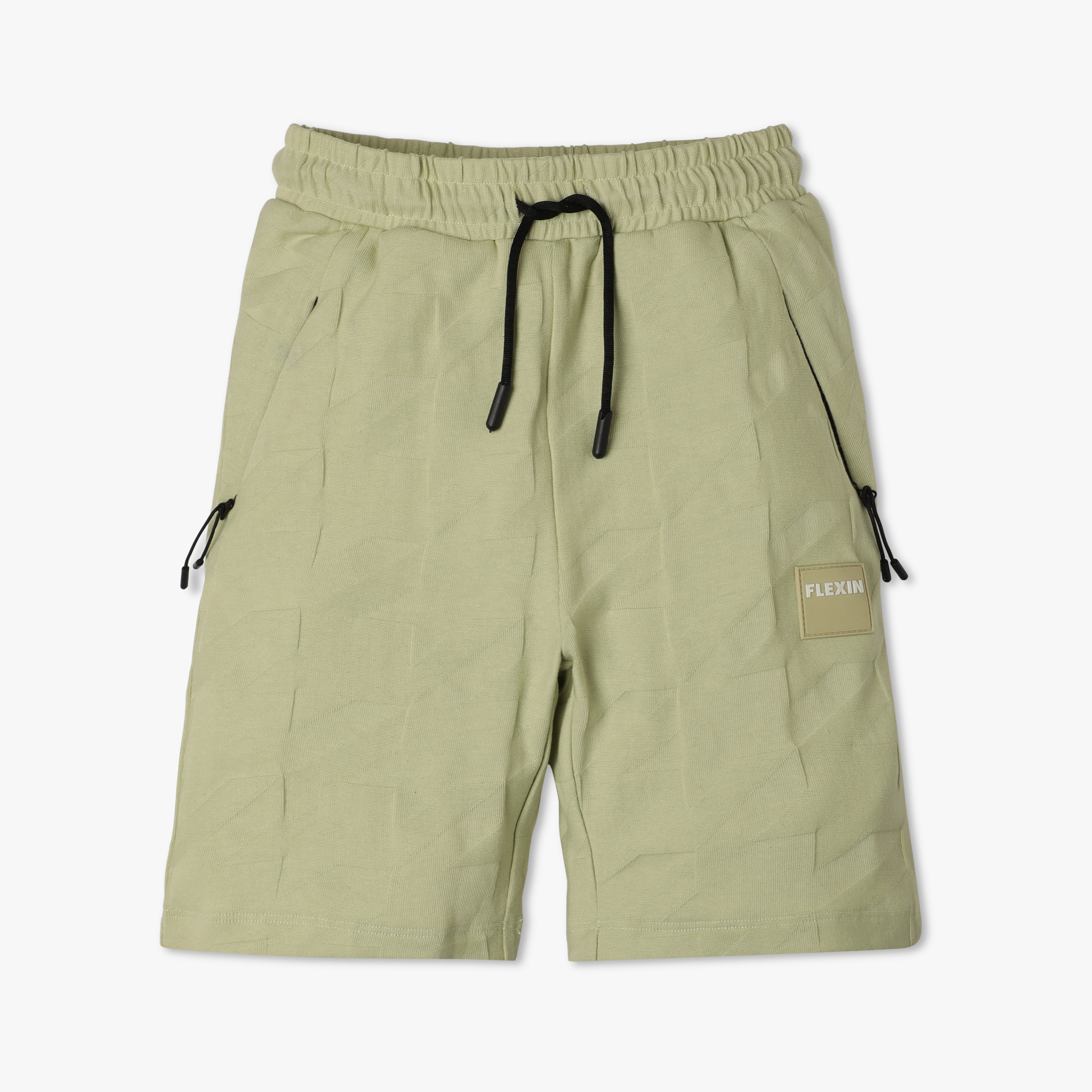 Boys' Quick-Dry Active Shorts with Zipper Pockets - Knee Length Athletic Shorts for Running, Sports & Outdoor Play