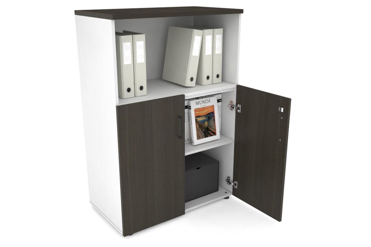 Medium Uniform Storage Cabinet with Small Doors [800W x 1170H x 450D] - Perfect for Office, School, and Home Organization
