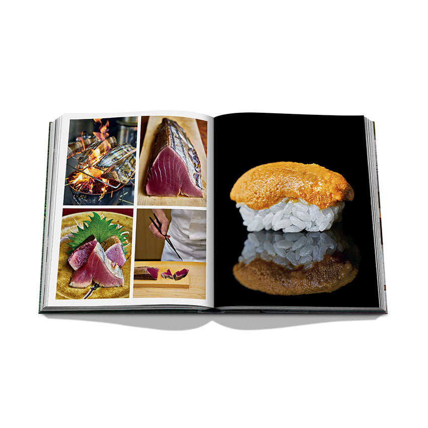 Assouline Sushi Shokunin: Japanese Sushi Master Book - Premium Hardcover Art Book for Sushi Lovers, Home Decor & Coffee Table Display