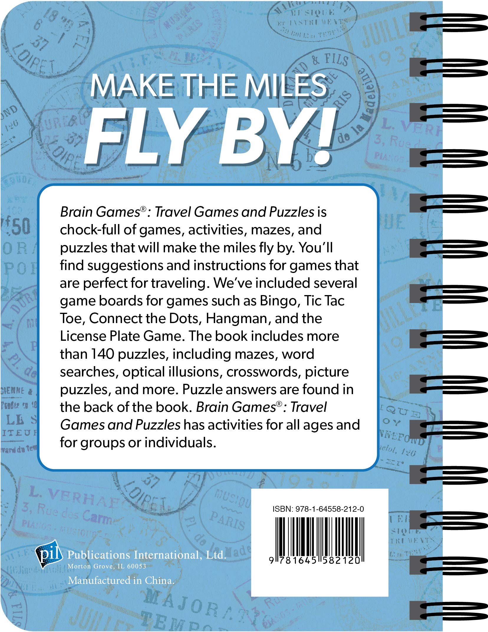 Brain Games - Travel Puzzles & Games for Road Trips