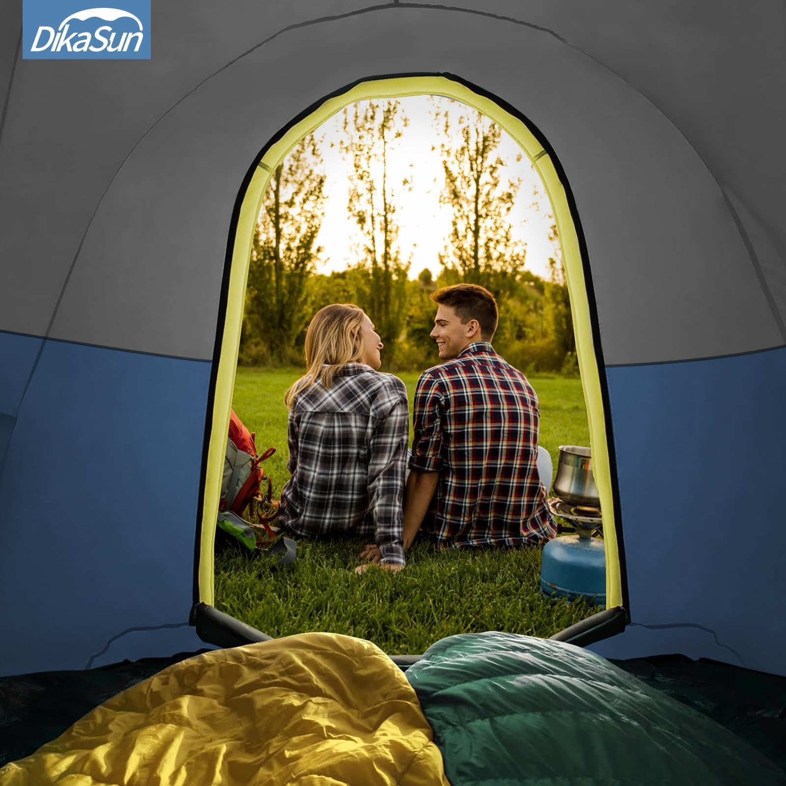 5.5-8ft Truck Bed Tent with Awning - Waterproof Double Layer PU3000 Camping Tent for 2 Person - 3 Season Outdoor Shelter for Pickup Trucks - Perfect for Camping, Road Trips & Outdoor Adventures