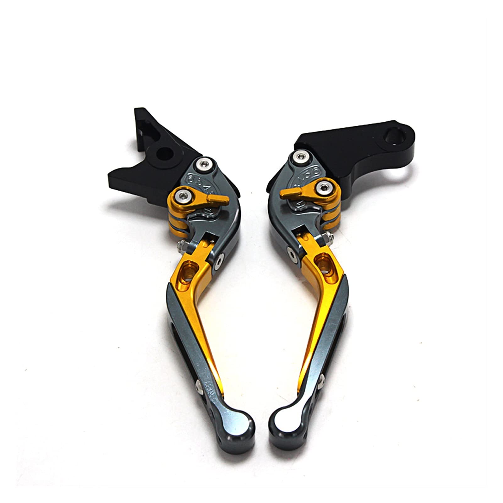 Adjustable CNC Motorcycle Brake & Clutch Levers for Ducati Monster 821 (2014-2017) & Hypermotard 821/STRADA - Foldable & Extendable Design for Enhanced Comfort & Safety - Perfect for Street Riding & Track Performance