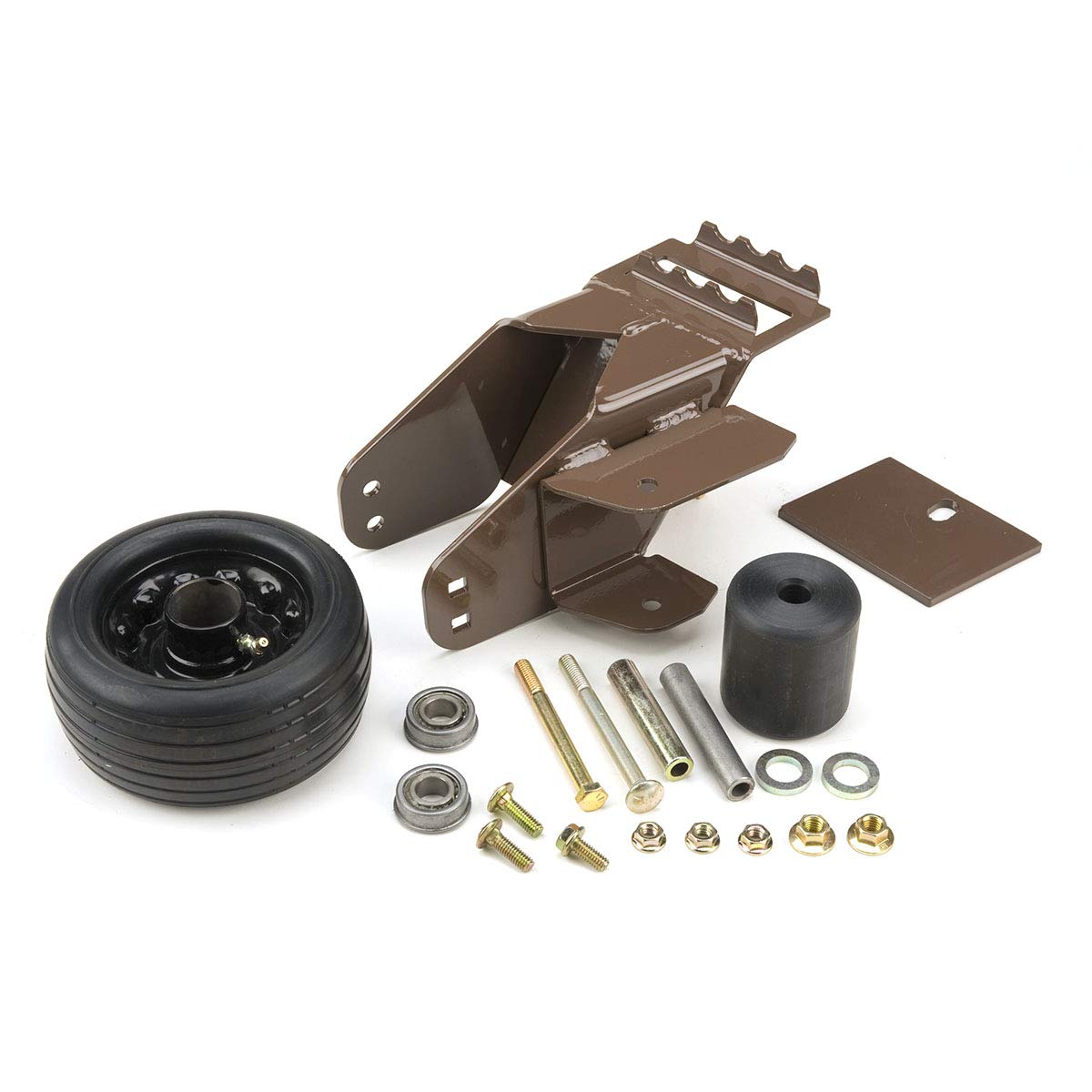 Grasshopper Mower Roller Kit - Semi-Pneumatic & Vertical Roller for 61-Inch M1, 100V & 200V Series, 72-Inch M1 Decks (OEM 503629) - Perfect for Left-Hand Corner Mowing & Professional Lawn Maintenance